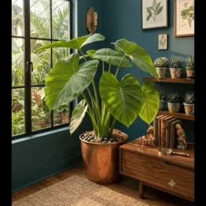Alocasia Green Plant - Elephant Ear Plant