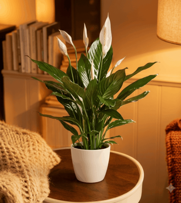 Peace Lily Plant (Spathiphyllum)